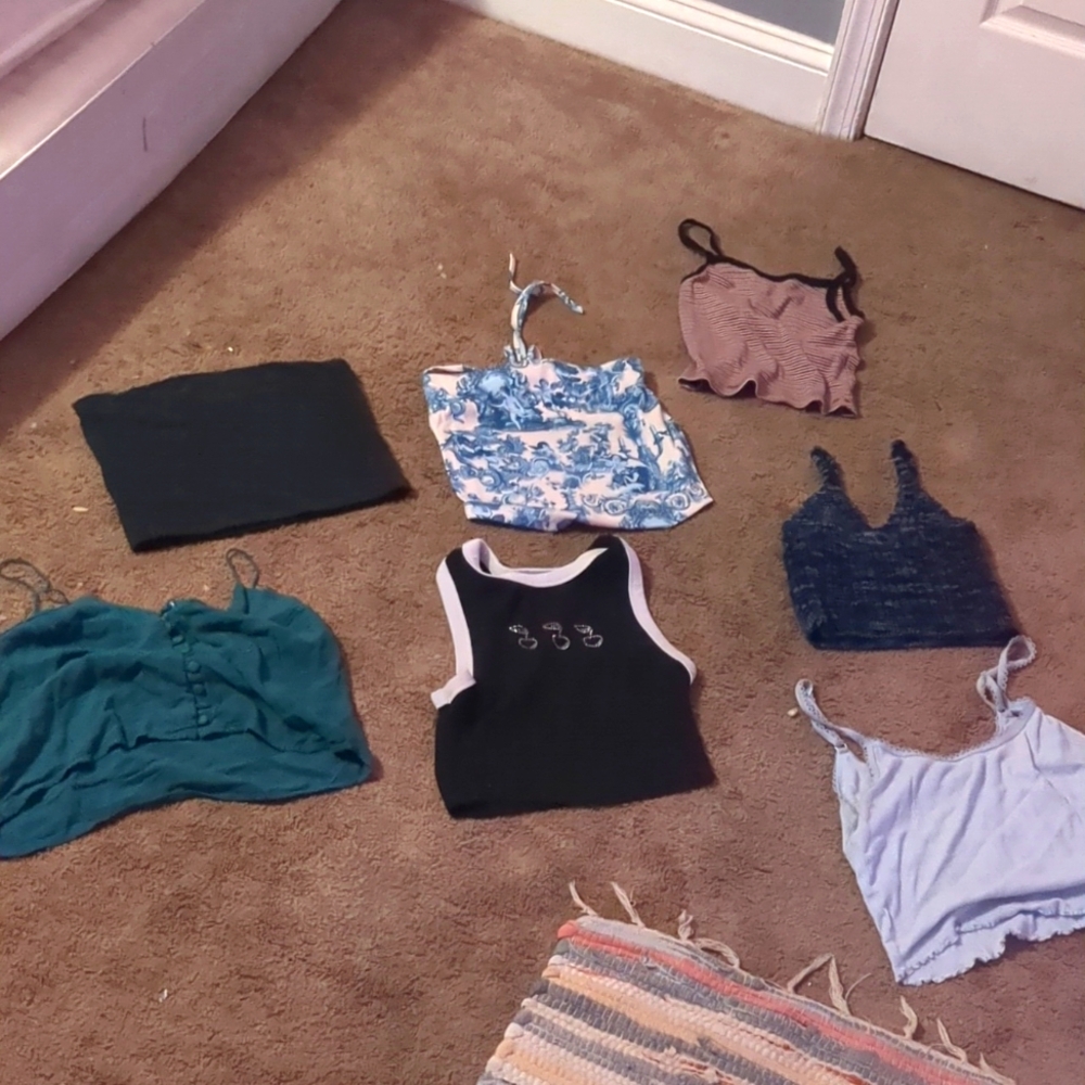 A bunch of tops